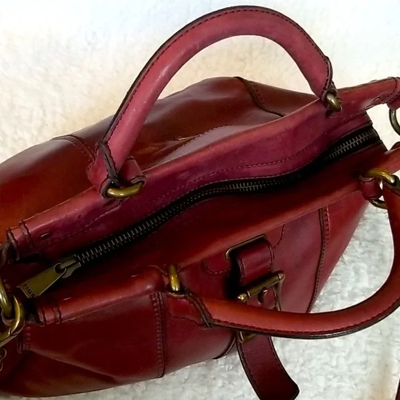 Vintage Fossil Re-Issue Revival Satchel I - Picture 6 of 10